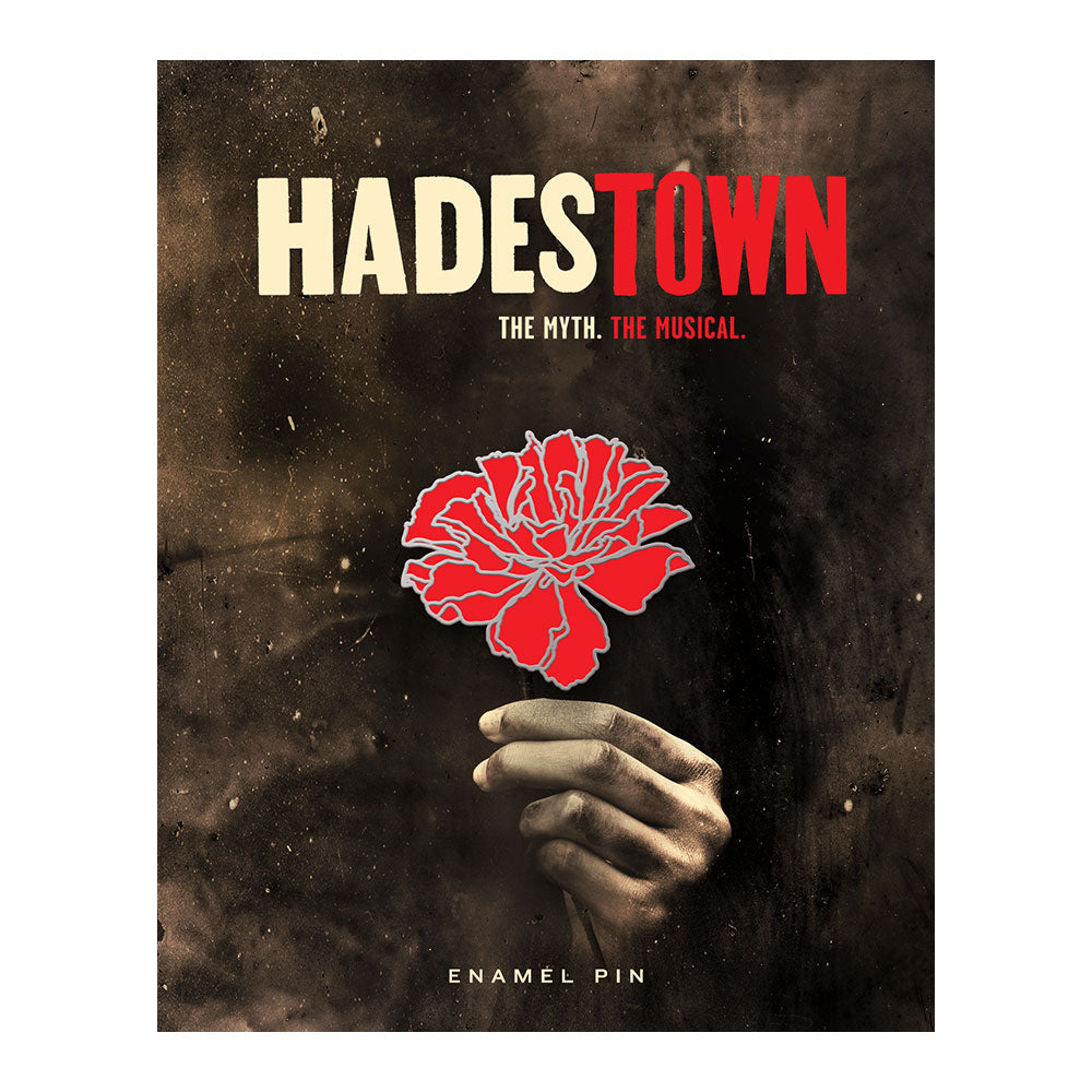 Hadestown Red Flower Enamel Pin GWP