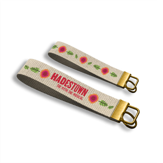 Hadestown Persephone Floral Keychain